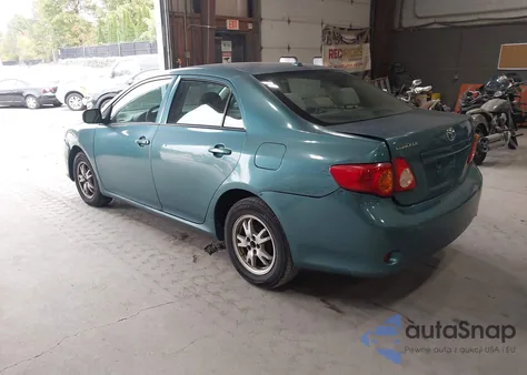 2009 Toyota Corolla Le z USA, uszkodzony, nr VIN 2T1BU40E29C103214